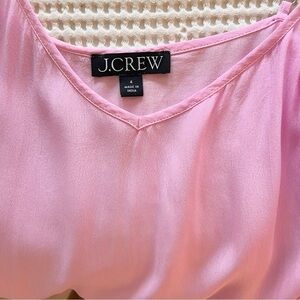 J.Crew Pink Silk Cami Top - Size 4